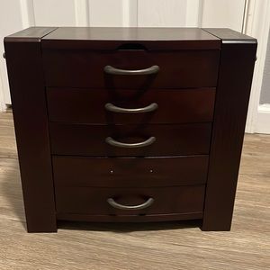 Hives and Honey Wooden Jewelry Box